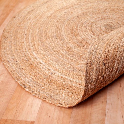 Kör alakú juta szőnyeg 90 cm