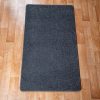 Szegett szőnyeg 70x120 cm – Sötétszürke egyszínű