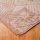 Szegett szőnyeg 70x200 cm – Beige színben kocka mintával