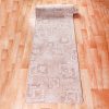 Szegett szőnyeg 70x200 cm – Beige színben kocka mintával