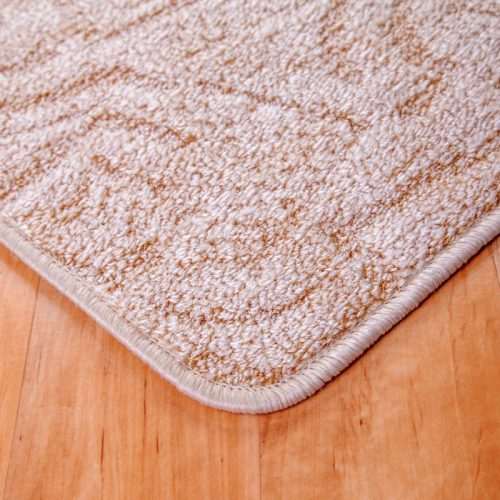 Szegett szőnyeg 70x200 cm – Beige színben absztrakt mintával