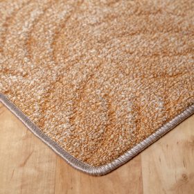   Szegett szőnyeg 70x200 cm – Világosbarna színben karmolt mintával