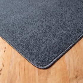 Szegett szőnyeg 70x200 cm – Sötétszürke egyszínű