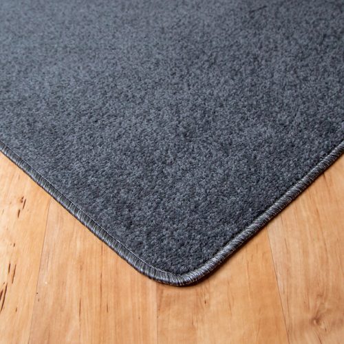 Szegett szőnyeg 70x200 cm – Sötétszürke egyszínű
