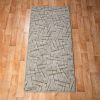 Szegett szőnyeg 70x200 cm – Beige színben vonal mintával