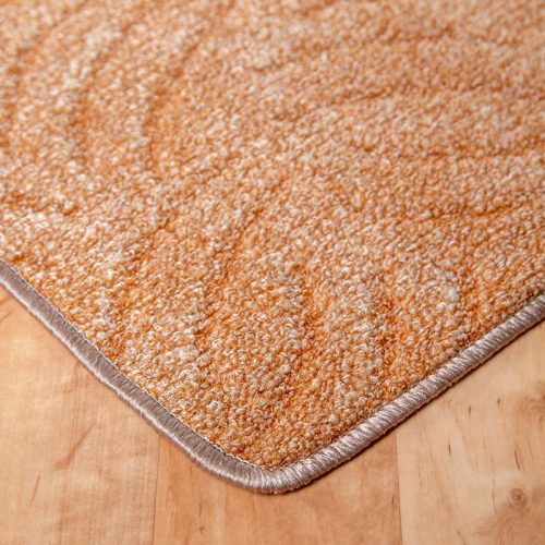 Szegett szőnyeg 70x500 cm – Világosbarna színben karmolt mintával