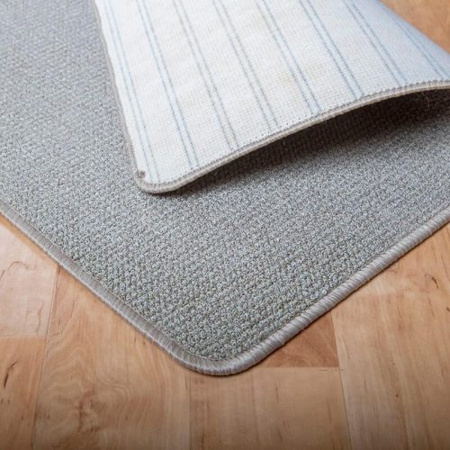 Szegett szőnyeg 70x150 cm – Világosszürke színben melírozott mintával