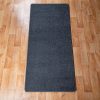 Szegett szőnyeg 70x150 cm – Sötétszürke egyszínű