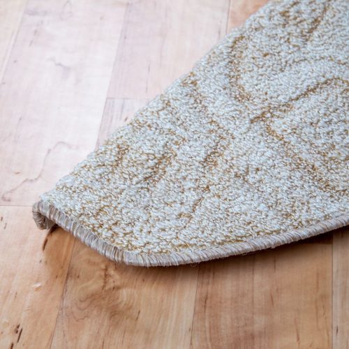 Lépcsőszőnyeg 65x24 cm - Beige színben absztrakt mintával