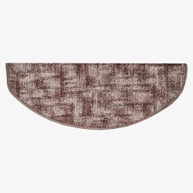   Lépcsőszőnyeg 65x24 cm - Barna színben nyomott vonalas mintával