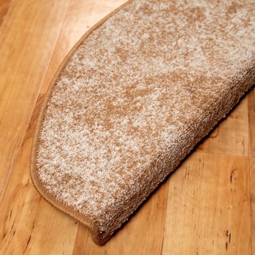 Lépcsőszőnyeg 65x24 cm - Beige színben vonal mintával