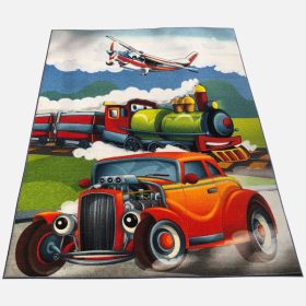 Gyerekszőnyeg 133x180 cm - Járgányok